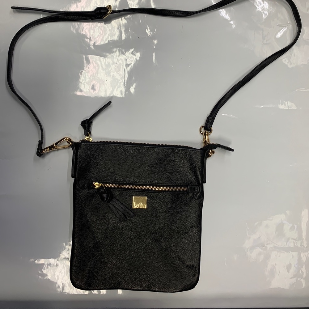 Kobe black Crossbody bag New! - Picture 4 of 6